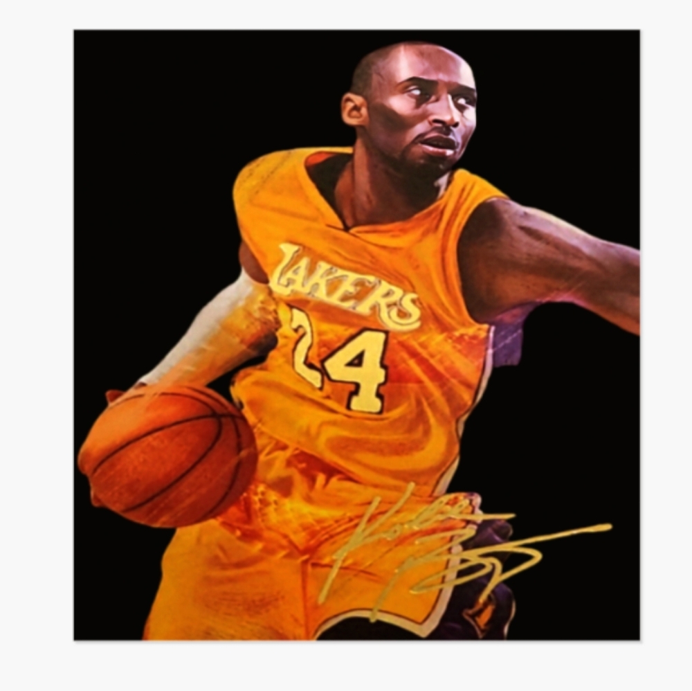 BRAND NEW!💯 KOBE BRYANT L.A.LAKERS 8.5x11 ULTRA GLOSSY BASKETBALL ART POSTER!🤩
